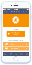 Fluid UI app mockup demo on Nexus Android