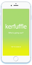 Fluid UI app mockup demo on Nexus Android